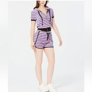 Juicy Couture Black Label Velour Dolphin Shorts, Size Medium